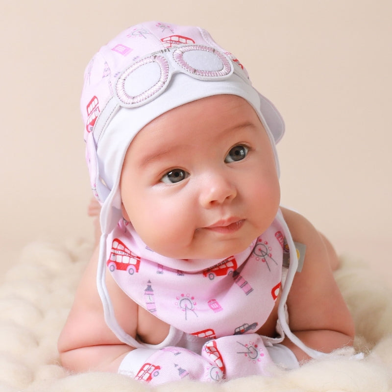 Baby Girl Motorcycle Hat and Set