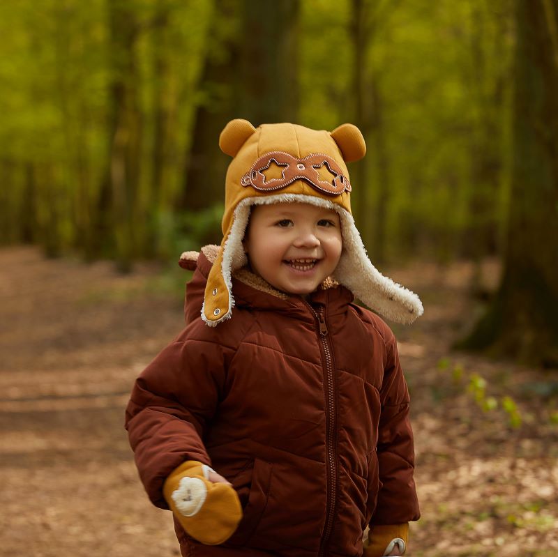 Winter Teddy Bear Hat and Set