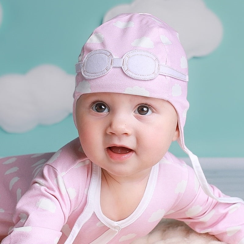 Baby Girl Pilot Hat and Set